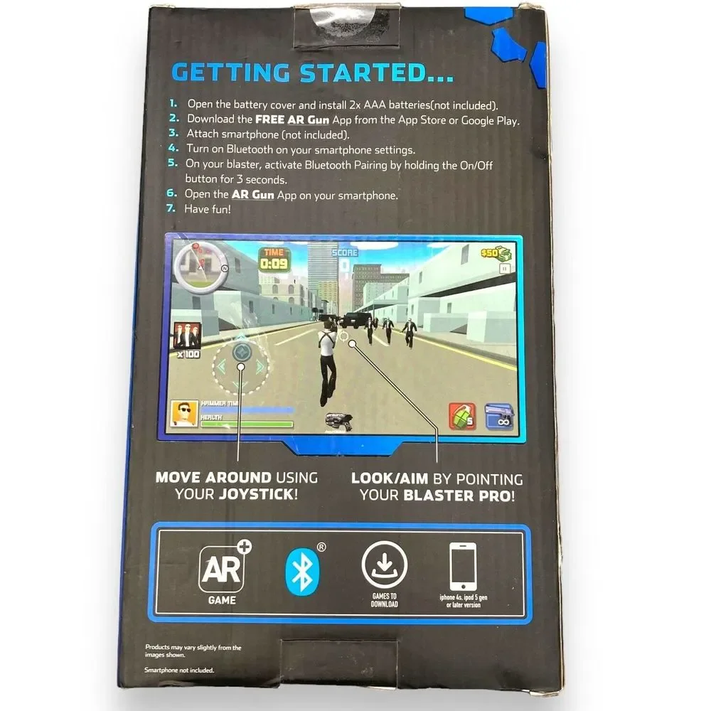 Worlds AR Augmented Reality Bluetooth Gaming Brand New Blaster Pro Edition Qty:2
